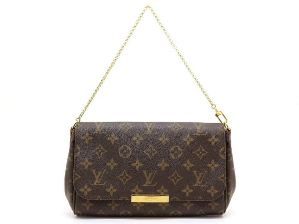 Louis Vuitton Bag Favorite Shoulder Monogram Brown
